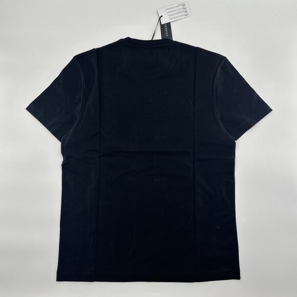 Versace Logo-Print Cotton T-shirt L - Picture 4 of 12